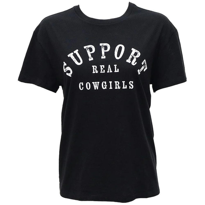 Youth Support Real Cowgirls Tee Shirt