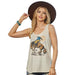 Women's Oatmeal Cowboy Tank