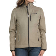 Women's Conceal Carry Tan Bonded Jacket