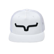 Men's Super Charged White Cap