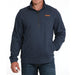 Men's Navy 1/2 Zip Pullover