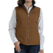 Women's Brown Reversible Vest