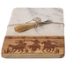 Roping Cowboys Mable Cutting Board with Spreader