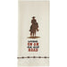 Raised on an Old Dirt Road Embroidered Kitchen Towel