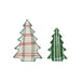 2 Piece Ceramic Tree Plates