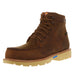 Men`s 6In Golden Tan H2O Nano Moc Toe Lace Up Work Boot