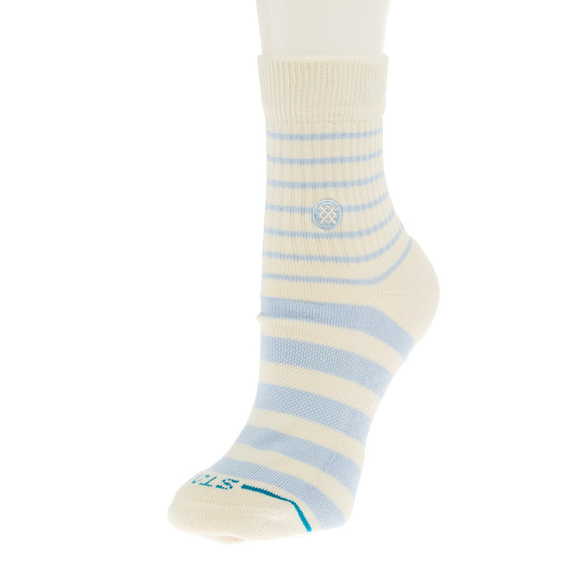 Women's Vista Periwinkle Quarter Socks