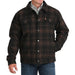 Men's Brown Twill Trucker Jacket