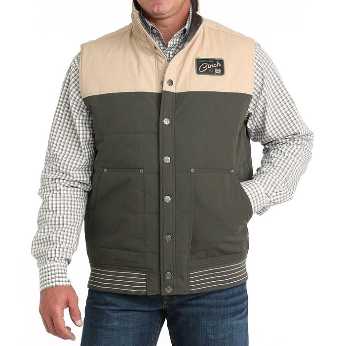 Men's Olive Reversible Vest
