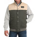 Men's Olive Reversible Vest