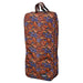 Purple Carved Double Sided Padded Halter Bag