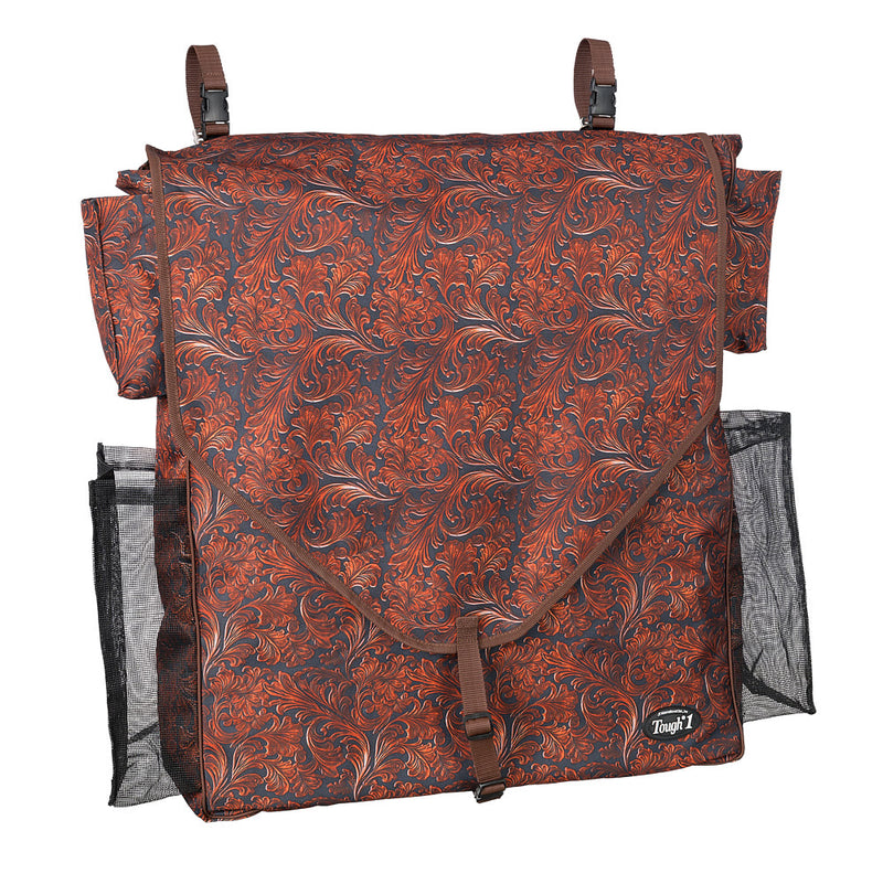 Tooled Leather Deluxe Stall Front Bag