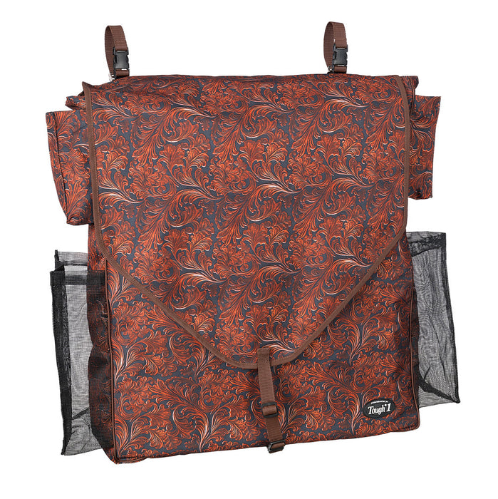 Tooled Leather Deluxe Stall Front Bag
