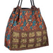 Teal Carved Scratchless Hay Bag