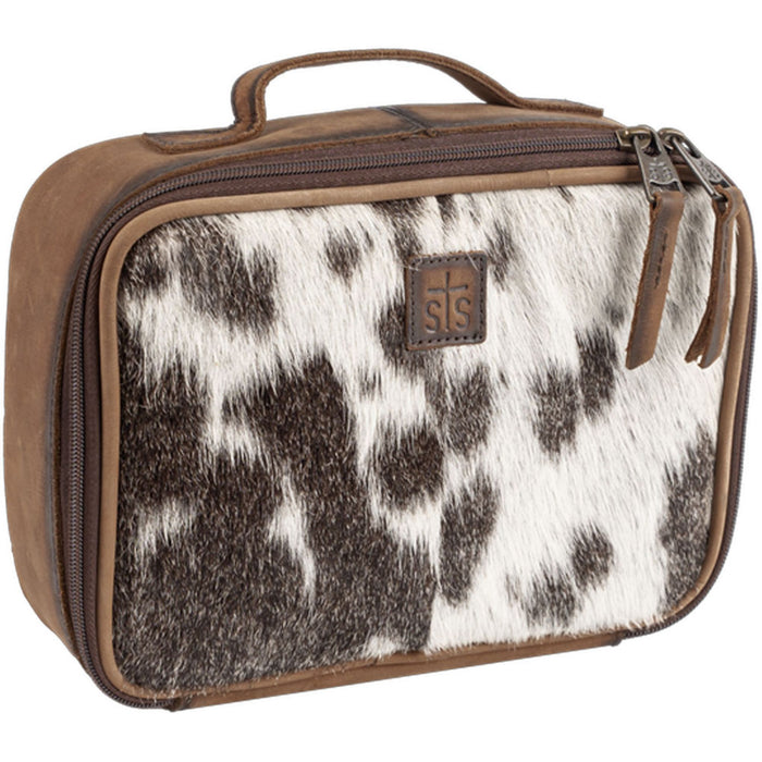 Indie Cowhide Yukon Makeup Organizer