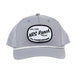 Men's Light Grey & White Logo Cap