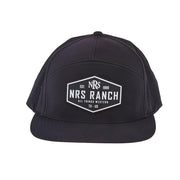 Men's Cannon Solid Black Logo Cap