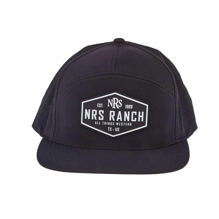 Men's Cannon Solid Black Logo Cap