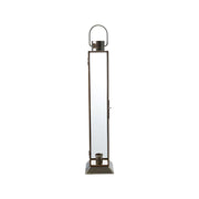 Metal Glass Lantern Taper Holder