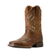 Youth Sassy Brown Round Up Bliss Western Boot