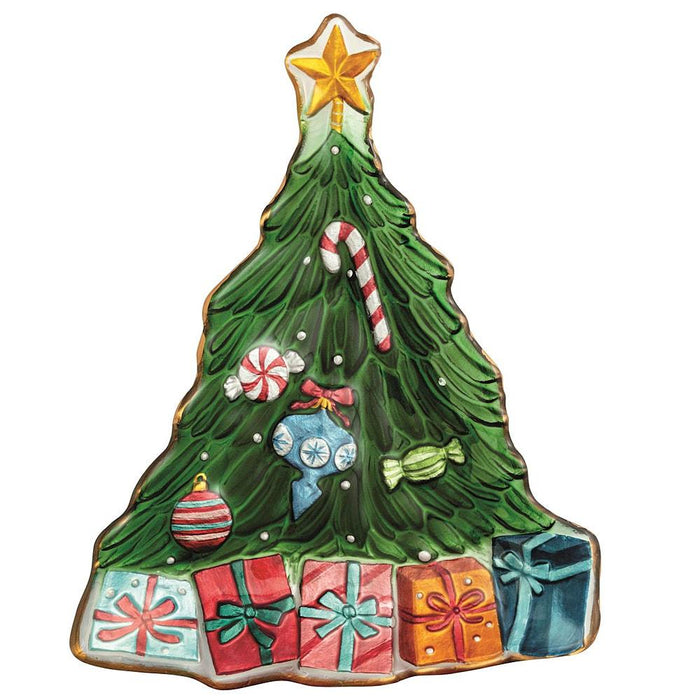 Tree Glass Platter