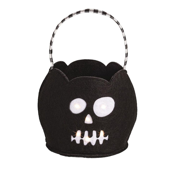 Skeleton Led Treat Bucket