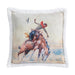 Buster Campfire Sherpa Pillow