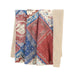 Patchwork Bandana Teddy Backed Throw