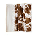 Hair on Hide Plush Sherpa Throw