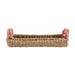 Red & White Cracker Basket Set
