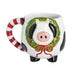 Farm Christmas Cow Mug
