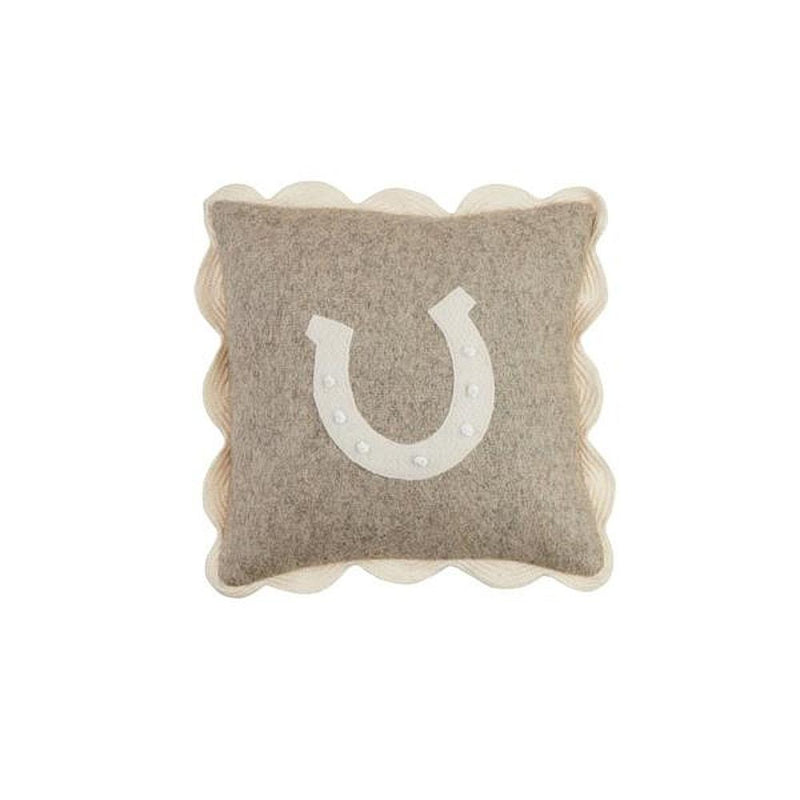 Mini Felt Horseshoe Pillow