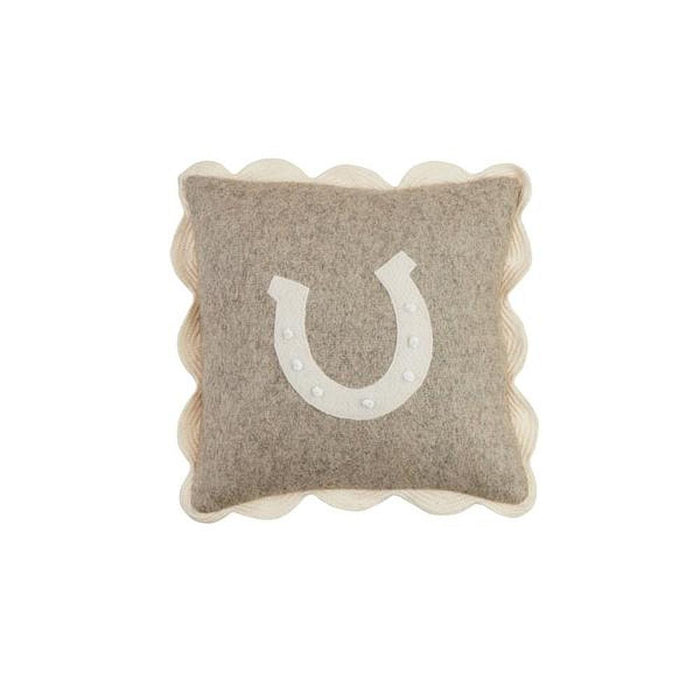 Mini Felt Horseshoe Pillow