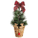 Large Reindeer Basket Fraser Fir Tree