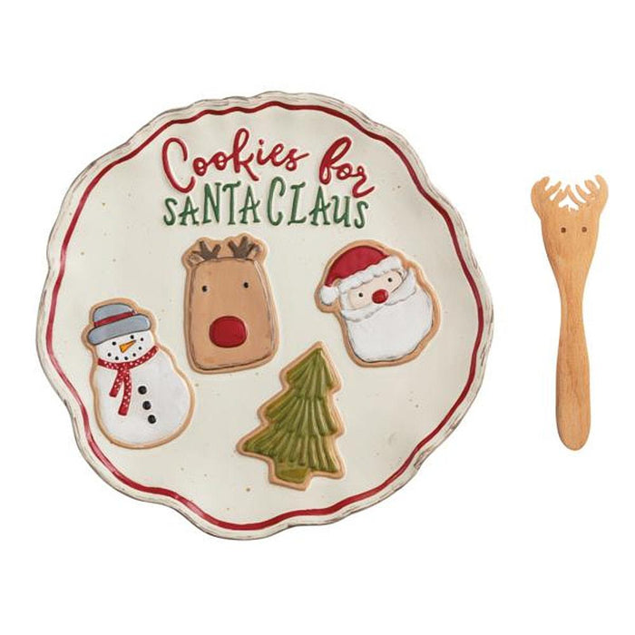 Christmas Cookie Plate Set