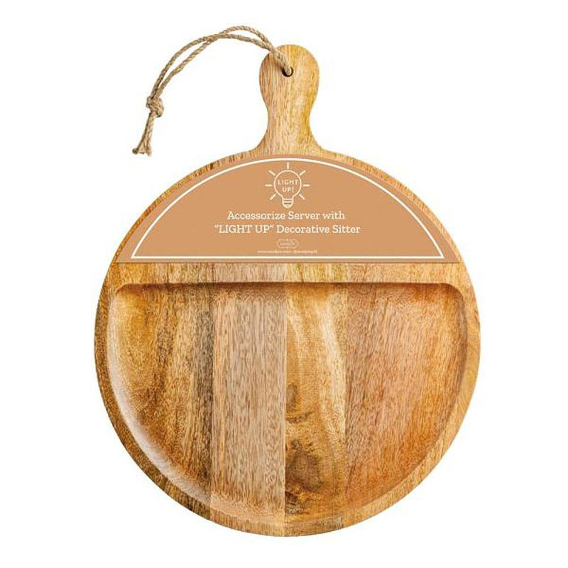 Round Wood Paddle Board