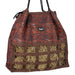 Tooled Leather Scratchless Hay Bag