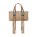 ern Fringe Concho Tan Mini Bag