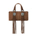 ern Fringe Concho Brown Mini Bag