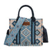 Aztec Duel Sided Jean Tote