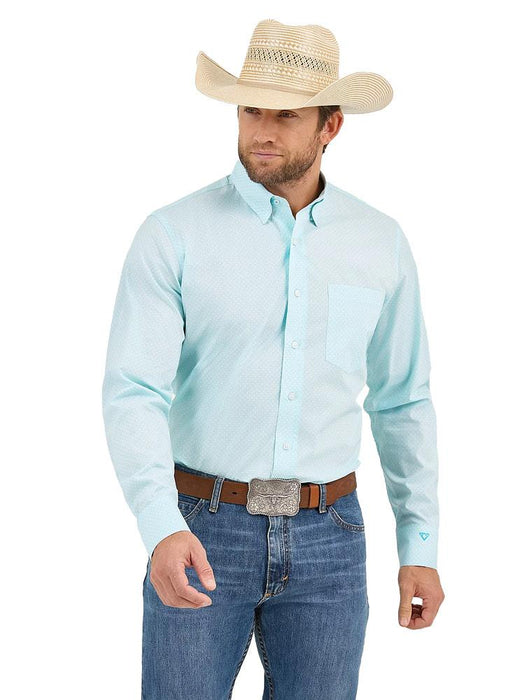 Men's Cody Johnson Aqua Shirt
