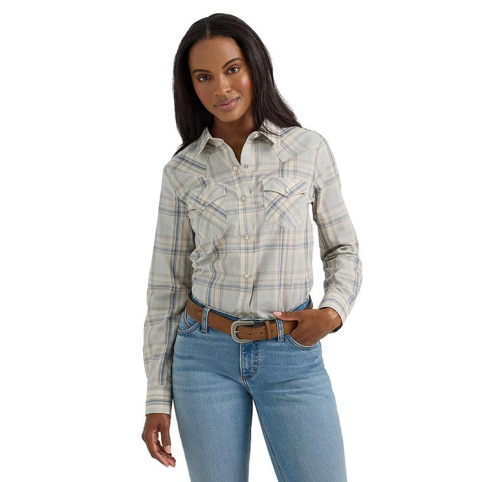 Women's Retro Blue Skies Top
