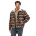 Men's Chocolate Torte Sherpa Jacquard Jacket