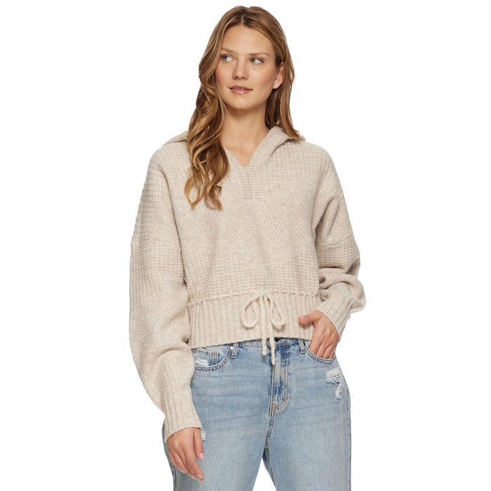 Women's Cream Brantley Sweater Hoodie