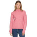 Women's Pink Bethania Funnel Sweater
