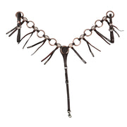 White Thunderbird Copper Ring Breast Collar