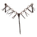 White Thunderbird Copper Ring Breast Collar
