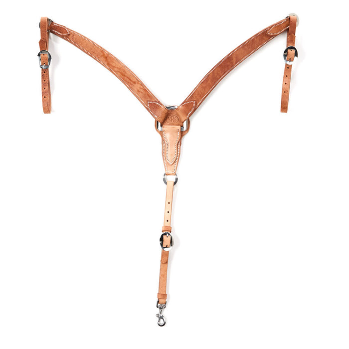 Natural Hermann Oak 1 1/2in Tapered Breast Collar
