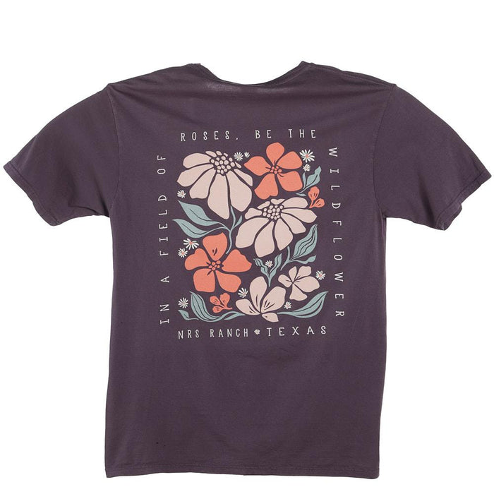Amethyst In A Field Of Roses Tee Shirt