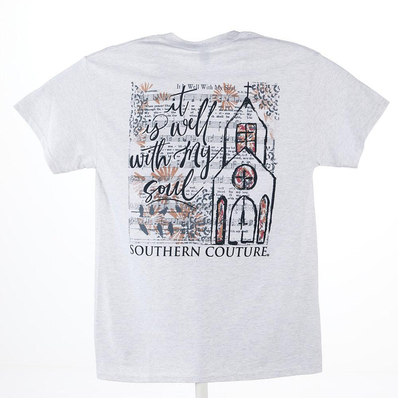 Women's It Is Well Sheet Music Tee Shirt